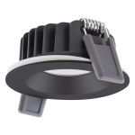 Ledvance LED spot Air Fix Aluminium sort 6W 510lm 36D - 930 varm hvid | Udsnit 68mm - IP65 - bedste farvegengivelse - dæmpbar