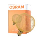 Osram Decor Spiral E27 Globe Filament Guld 3.5W 170lm - 818 Ekstra Varm Hvid | Dæmpbar - Erstatter 15W