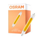 Osram LED Slim Line R7S LED R7S 118mm Klar 8W 806lm - 840 Kold Hvid | Erstatter 60W