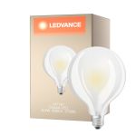 Ledvance Classic LED E27 Globe filament matt 6.5W 806lm - 827 ekstra varm hvid | erstatter 60W
