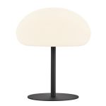 Nordlux Bordlampe Sponge Batteri Sort 6.8W 450lm - 827 Ekstra Varm Hvid | 3-Trin Dæmpbar