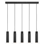 Nordlux Tilo Pendel Lampe Metal Sort | Egnet til 5x GU10