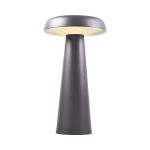 DFTP by Nordlux Bordlampe Arcello Metal Grå - 2.8W 300lm - 827 Ekstra Varm Hvid | IP54