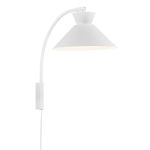 Nordlux Dial Vægbelysning Metal Hvid | Egnet til 1x E27