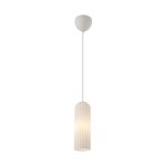 Nordlux Miella Pendel Lampe Glas Hvid | Egnet til 1x E27