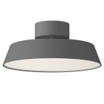 DFTP by Nordlux LED Pendel Lampe Kaito Metal Grå 10.5W 1100lm - 830 Varm Hvid | Dæmpbar