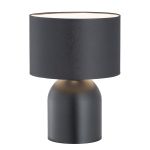 Emibig Bordlampe Aspen Stål Sort | Egnet til 1x E27 - Max 15W