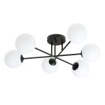 Emibig Loftlampe Roma Stål Sort | Egnet til 6x E14 - Max 10W