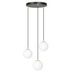 Emibig Pendel Lampe Royal Stål Sort | Egnet til 3x E14 - Max 10W