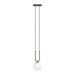 Emibig Pendel Lampe Glam Stål Sort | Egnet til 1x E14 - Max 10W