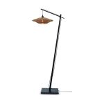 Good&Mojo Gulvlampe Bali Bambus Sort | Egnet til 1x E27 