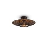Good&Mojo Loftlampe Kalimantan Bambus Sort | Egnet til 1x E27 