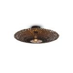 Good&Mojo Loftlampe Kalimantan Bambus Sort M| Egnet til 1x E27 