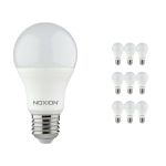 Fordelspakke 10x Noxion Lucent Classic LED E27 Pære matt 8.5W 806lm - 827 ekstra varm hvid | dæmpbar - erstatter 60W