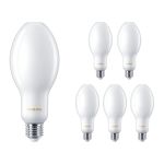 Fordelspakke 6x Philips TrueForce Core LED E27 HPL/SON matt 18W 3000lm 300D - 840 kold hvid | erstatter 80W