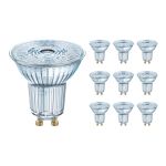 Fordelspakke 10x Ledvance Performance LED spot Reflektor GU10 PAR16 4.5W 350lm 36D - 940 kold hvid | bedste farvegengivelse - dæmpbar - erstatter 50W