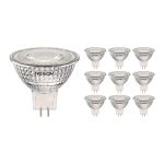 Fordelspakke 10x Noxion LED spot GU5.3 MR16 4.4W 345lm 36D - 840 kold hvid | dæmpbar - erstatter 35W