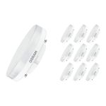 Fordelspakke 10x Osram LED spot STAR GX53 matt 4.9W 470lm 120D - 827 ekstra varm hvid | erstatter 50W