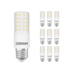 Fordelspakke 10x Osram Special T Slim LED E27 klar 7.3W 806lm - 827 ekstra varm hvid | dæmpbar - erstatter 60W 