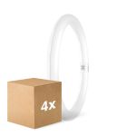 Fordelspakke 4x Osram LED Lysrør T9 Rundt (EM/Mains) 18.3W 2200lm - 840 Kold Hvid | Erstatter 32W