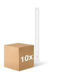 Fordelspakke 10x Philips Corepro PL-L LED 24W 3200lm - 830 Varm Hvid | 4-Pinde - Erstatter 55W