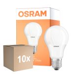 Fordelspakke 10x Osram Parathom LED Star E27 Pære matt 8.5W 806lm - 827 ekstra varm hvid | erstatter 60W