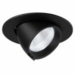 Noxion LED Spot Forza V2 Aluminium Sort 28/32/36/40W - 3300/3700/4100/4500lm 36D - 930-940-957 CCT | 160mm - Udsnit 145mm - Bedste Farvegengivelse