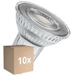 Fordelspakke 10x Ledvance LED Spot GU10 PAR16 2.4W 230lm 36D - 940 Kold Hvid | Bedste Farvegengivelse - Dæmpbar - Erstatter 35W