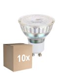 Fordelspakke 10x Eglo LED Spot GU10 PAR16 2.5W 450lm 38D - 830 Varm Hvid | Erstatter 64W