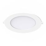 Noxion LED Downlight Slim V2.0 TRIAC Dæmpbar 24W 2400lm 830 Varm Hvid |225mm - Udsnit 200mm - IP44