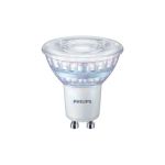 Philips MASTER Value LED Spot GU10 PAR16 5.5W 575lm 36D - 940 Kold Hvid | Bedste Farvegengivelse - Dæmpbar - Erstatter 80W