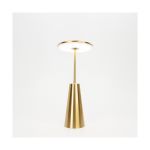 Eglo Bordlampe Piccola Stål Guld 2W 270lm - 824-830-840 CCT | IP54 - Touch Dæmpbar - USB-C