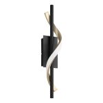 Eglo Vægbelysning Conaprato Stål Brushed Messing, Sort 8.8W 1050lm - 827-840-865 CCT | Dæmpbar