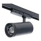 Noxion 3-Fase Lysskinner Delta Aluminium Sort 30W 2250lm 15-55D - 927-930-940 CCT | Zoombar