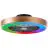 Brilliant Slimline Loftventilator Plast  Metal Sort Guld 36W 4700lm - 830-865 CCT+RGB | 490mm - Fjernbetjening Dæmpbar