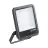 Ledvance LED Projektør Aluminium Sort 100W 14000lm 100D - 830 Varm Hvid | IP66 - Symmetrisk