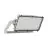 Ledvance LED Projektør Max Aluminium Grå 600W 77600lm 65x120D - 730 Varm Hvid | IP66 - Asymmetrisk