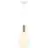 Nordlux Alton Pendel Lampe Glas Sort | Egnet til E27