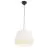Nordlux Dicte 40 Pendel Lampe Tekstil Hvid | Egnet til 1x E27