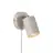 Nordlux Explore Vægbelysning Metal Beige | Egnet til GU10
