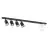 Emibig Loftlampe Baster Stål Sort | Egnet til 4x GU10 - Max 8W, 1x E14 - Max 10W