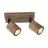 Good&Mojo Loftlampe Java Bambus Brun | Egnet til 2x GU10 