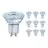 Fordelspakke 10x Ledvance Performance LED spot Reflektor GU10 PAR16 4.5W 350lm 36D - 940 kold hvid | bedste farvegengivelse - dæmpbar - erstatter 50W