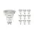 Fordelspakke 10x Noxion PerfectColor LED spot GU10 PAR16 4W 345lm 36D - 930 varm hvid | bedste farvegengivelse - dæmpbar - erstatter 50W