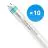 Fordelspakke 10x Philips LED Lysrør T8 MASTER Value (UN) Ultra Output 23W 3700lm - 840 kold hvid | 150cm - erstatter 58W