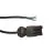 Noxion GST - Kompatibel Forsyningskabel Sort - Han + Åbne ender - 2m - 3 pole 0,75mm2