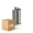 Fordelspakke 10x Nordlux Nico Vægbelysning Aluminium Antracit Up & Down | IP54 - Egnet til 2x GU10