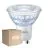 Fordelspakke 10x Philips MASTER Value LED Spot GU10 PAR16 5.5W 575lm 36D - 940 Kold Hvid | Bedste Farvegengivelse - Dæmpbar - Erstatter 80W