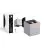 D'Lite Vægbelysning Nova Sølv Up & Down 4.9W 480lm - 830 Varm Hvid | IP54 - Justerbar strålevinkel
