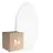 Fordelspakke 5x Ledvance LED væglampe Surface CIRCULAR 500 PS Stål Hvid 42W 3500lm - 830 varm hvid | IP44